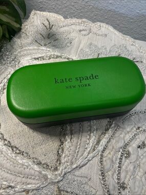 kate spade Green Hard Sunglasses Case